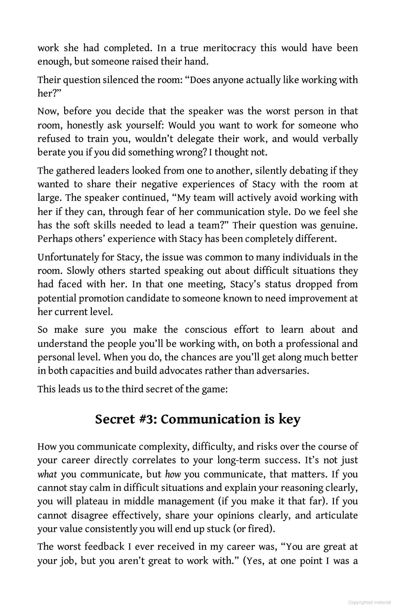 Sách ngoại văn: Secrets Of The Career Game