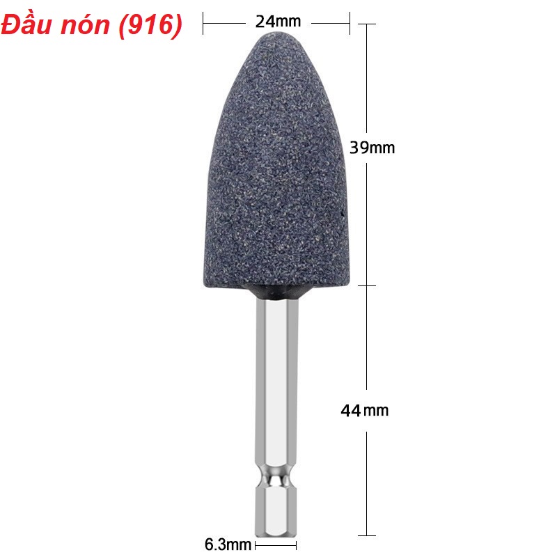 ĐẦU ĐÁ MÀI SỬ DỤNG KẸP ĐẦU MÁY KHOAN . . .