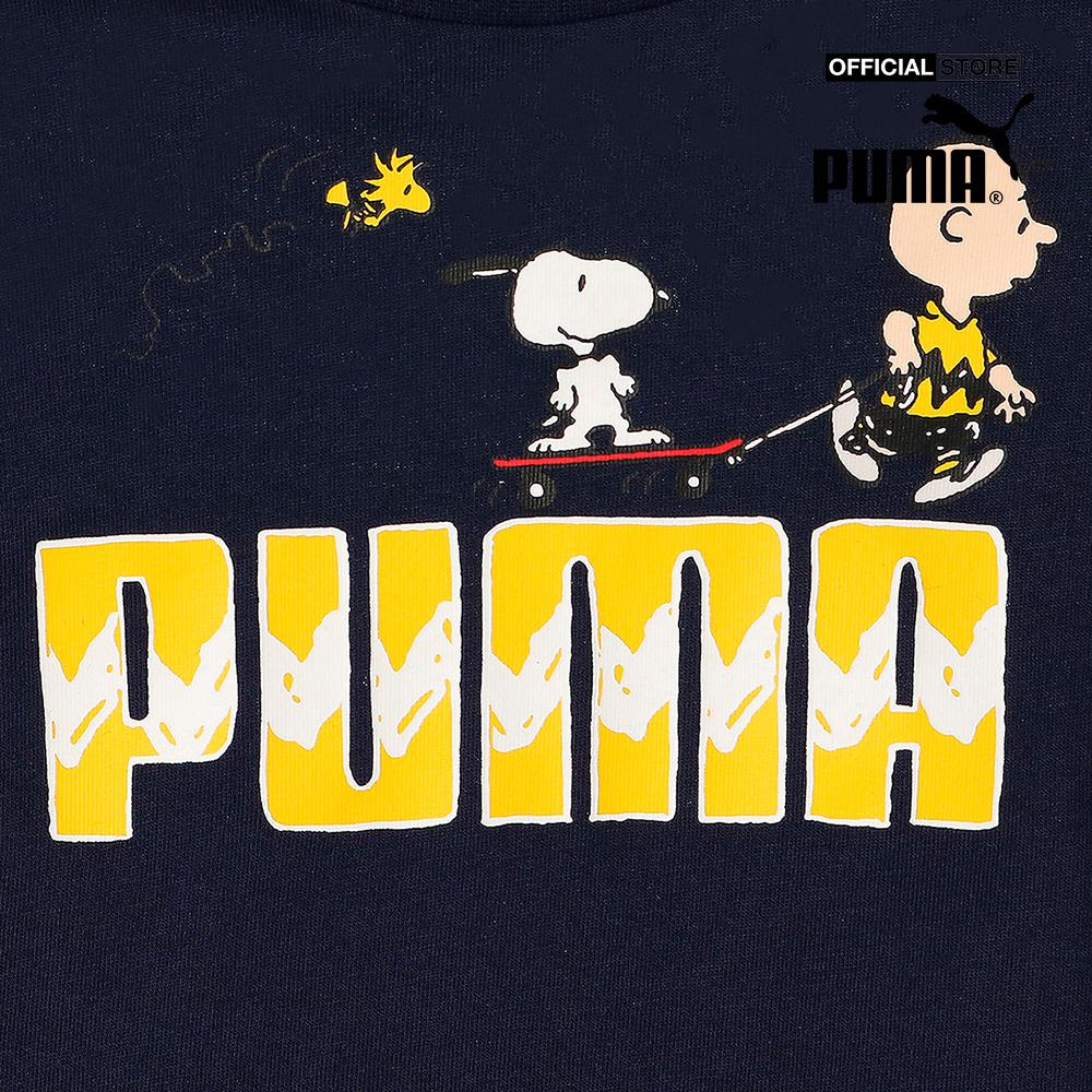 PUMA - Áo thun trẻ em PUMA X PEANUTS Graphic Tee B-599463