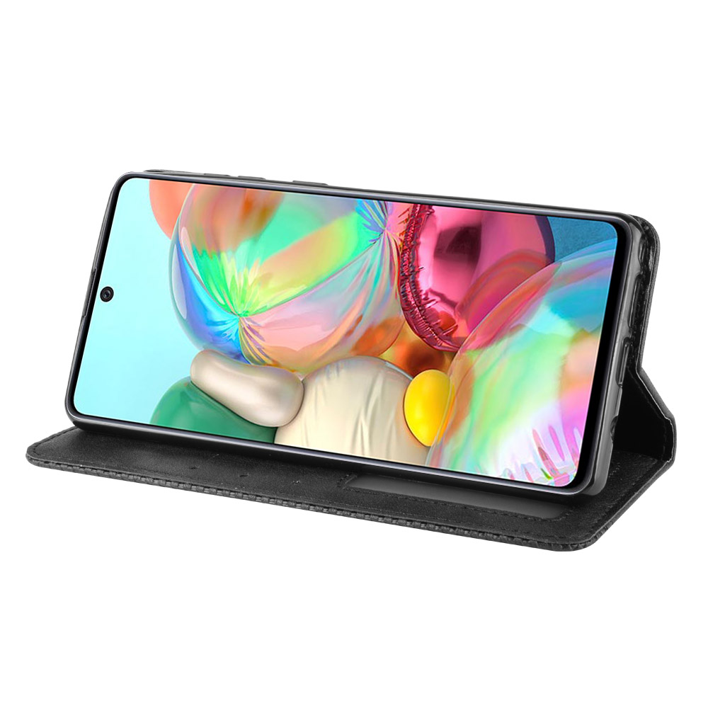 Bao da dạng ví, nam châm dành cho Samsung Galaxy Note 10 Lite, A81, M60s Luxury Leather Case - Hàng nhập khẩu