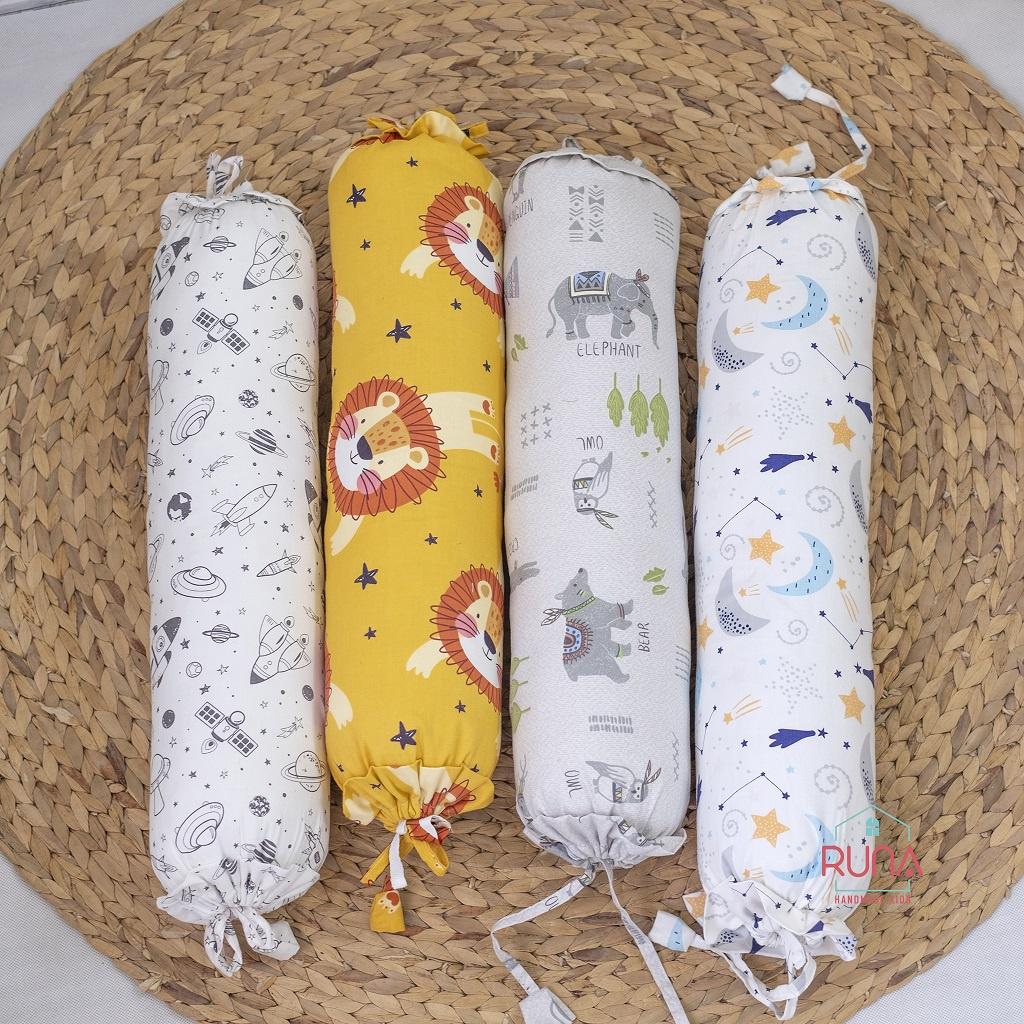 Bộ chăn gối đi học cho bé Tiểu học Runa Kids chất liệu cotton Hàn 100% cao cấp thoáng mát an toàn cho làn da của bé