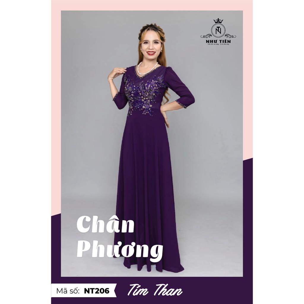 Váy đầm trung niên Như Tiên Chân Phương NT206