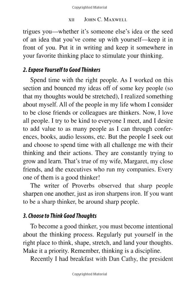 How Successful People Think: Change Your Thinking, Change Your Life (Hardcover)