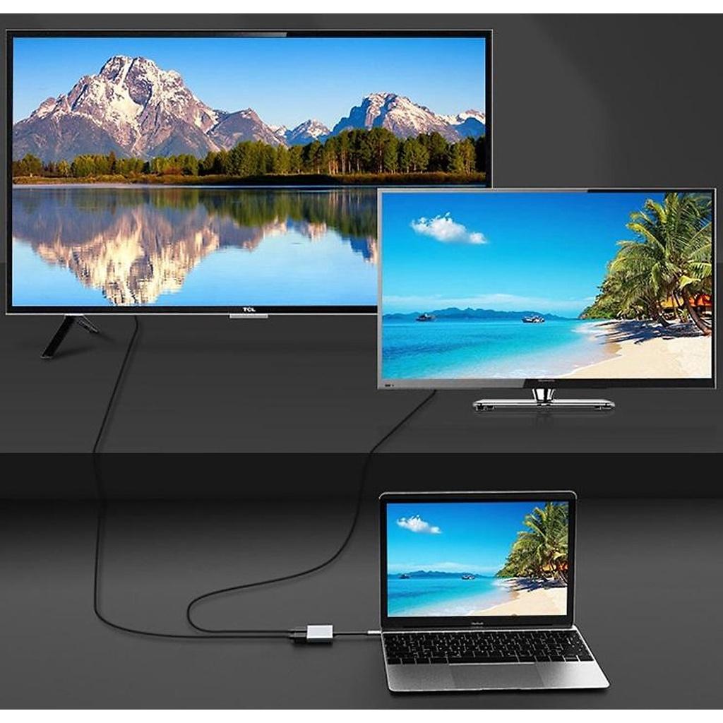 Hub usb type-c (Thunderbolt 3) ra HDMI, VGA, Ethernet, PD hỗ trợ laptop Thunderbolt 4, M1, XPS - Hồ Phạm