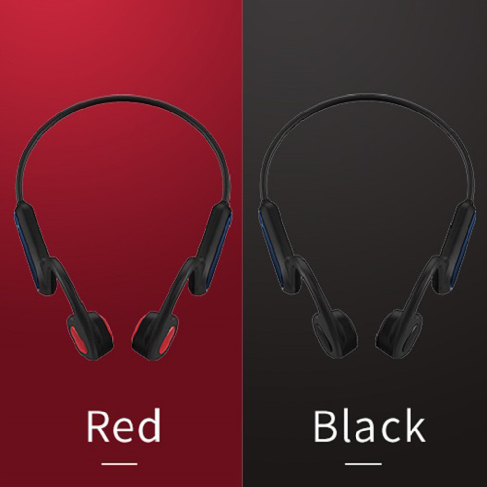 Tai nghe không dây Bluetooth 5.0 A9 Bone Conduction, Tai nghe thể thao IP56 Chống mồ hôi
