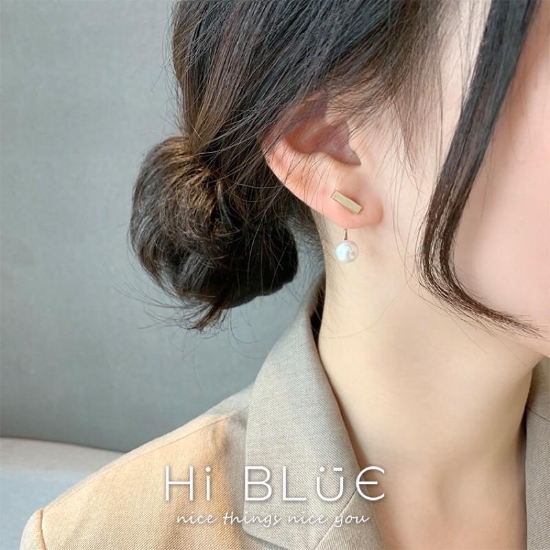 Bông tai ngọc cá tính