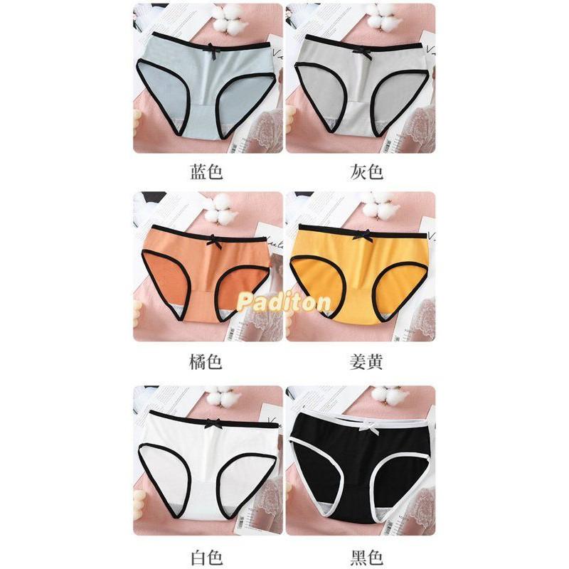 QUẦN LÓT COTTON CẠP VIỀN ĐEN, CO GiÃN 4 CHIỀU