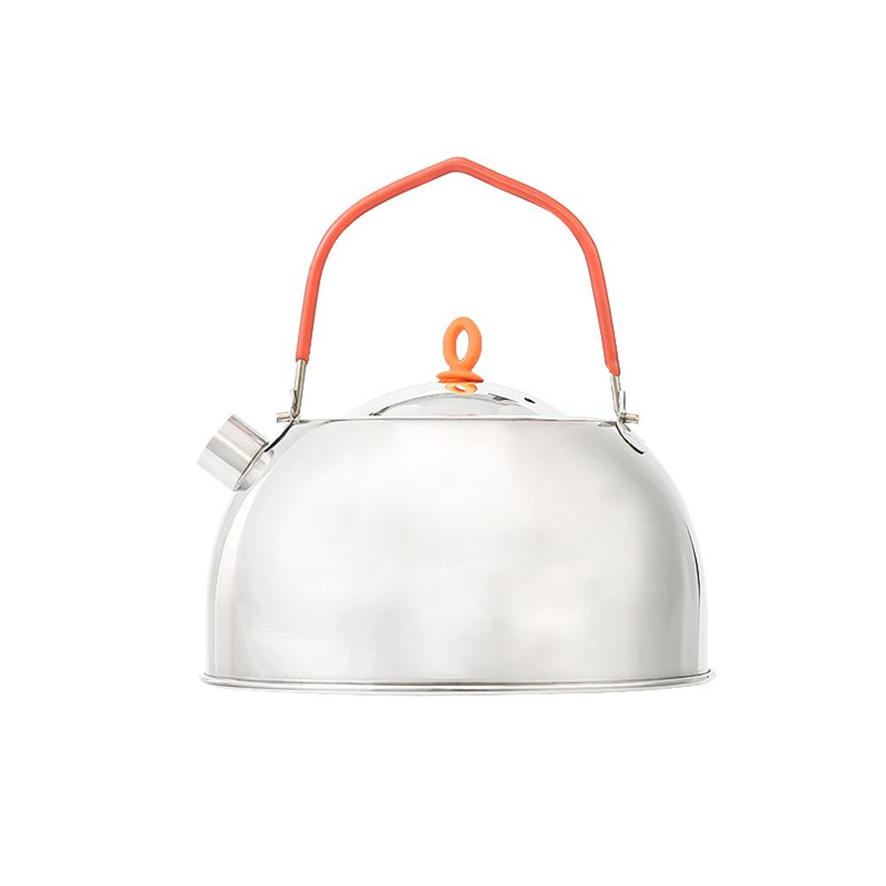 Ấm Trà Nhỏ Bằng Thép Không Gỉ Di Động 0.6L