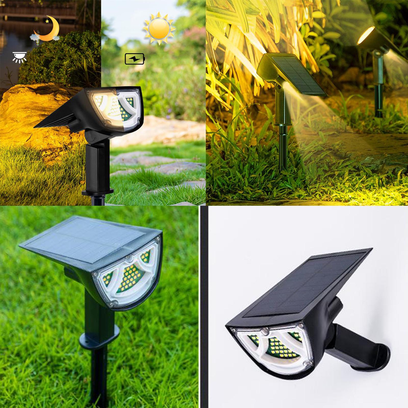 Solar Path Lights Outdoor 900LM High Lumen Landscape Path Lights for Patio, Yard, Lawn, Garden, IP65 Waterproof