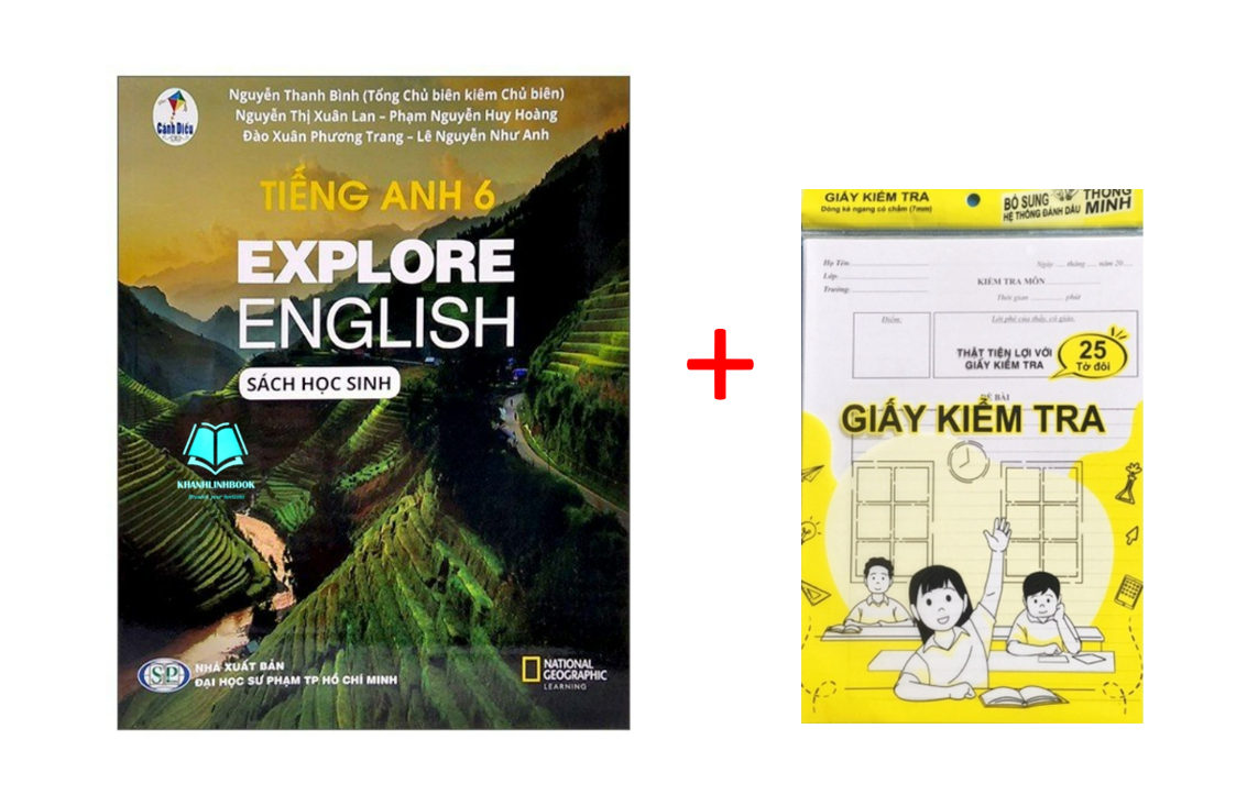 Sách - Tiếng Anh 6 Explore English - Học sinh ( Bộ Cánh Diều )