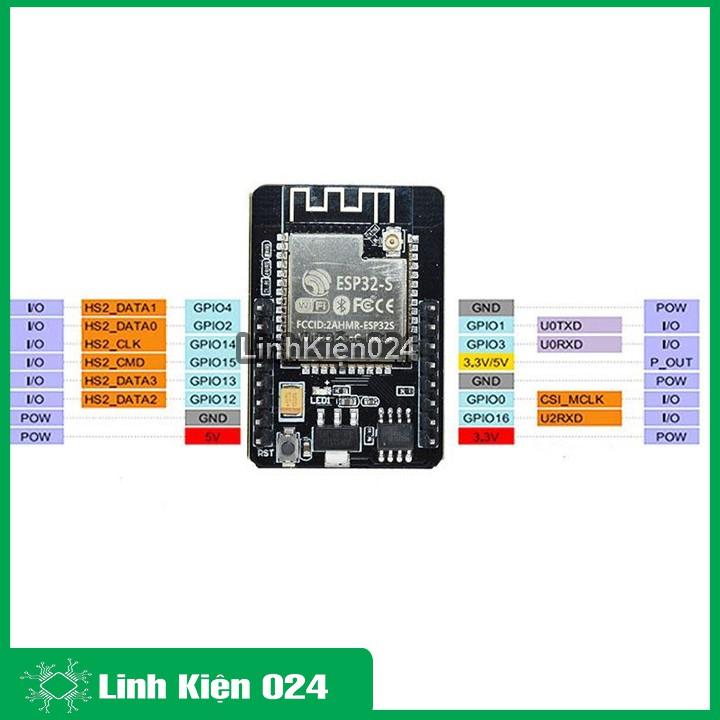 Sản phẩm Module Wifi ESP32 CAM OV2640 + Bluetooth