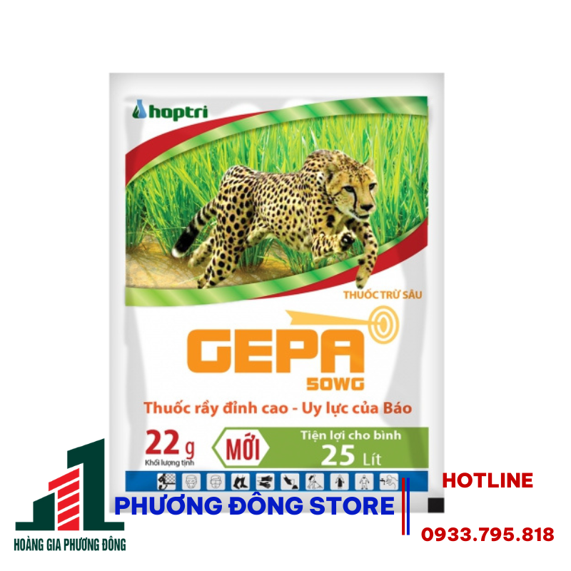 Thuốc trừ rầy và côn trùng chích hút GEPA 50WG - gói 22g