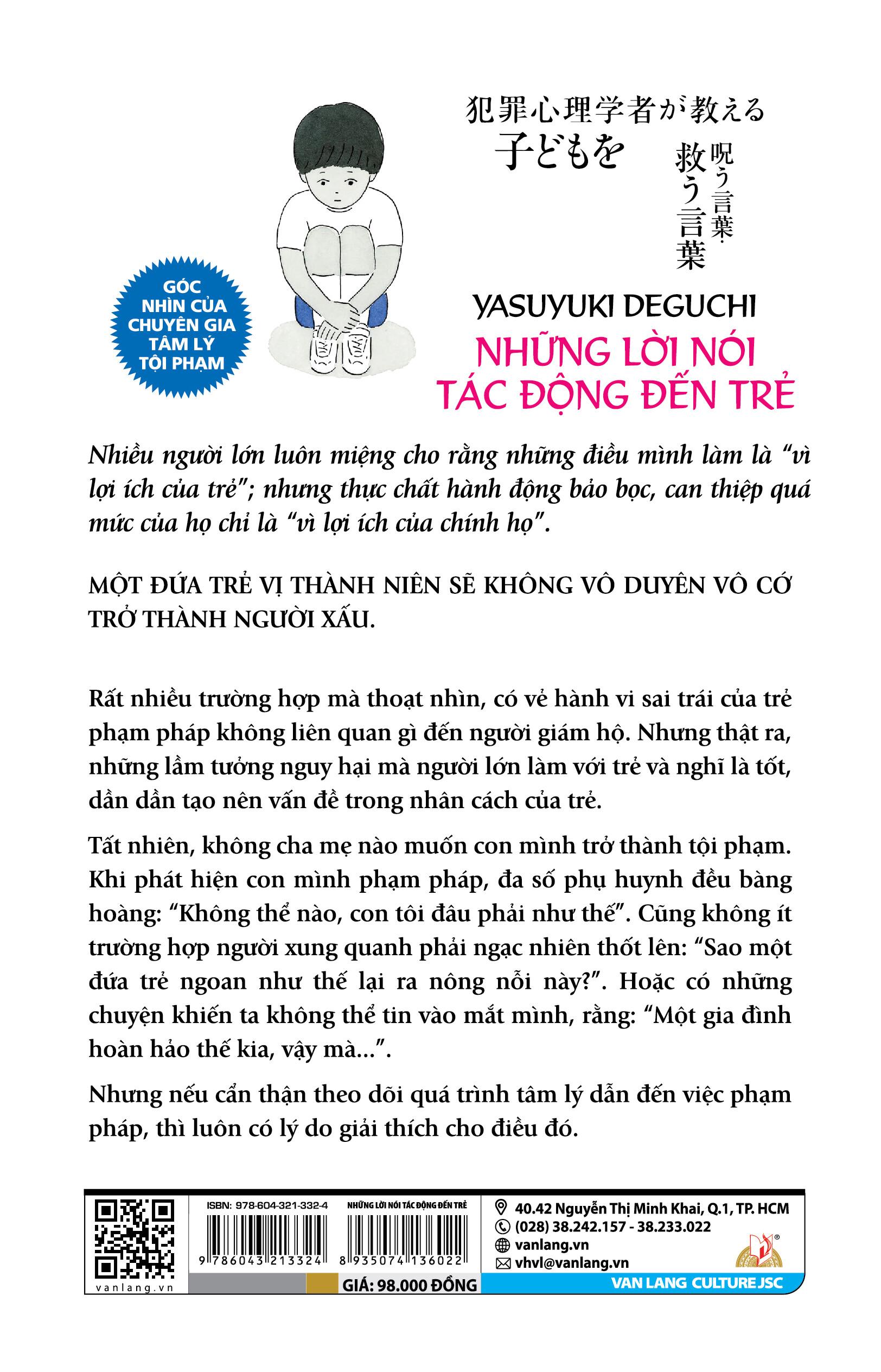 Những Lời Nói Tác Động Đến Trẻ