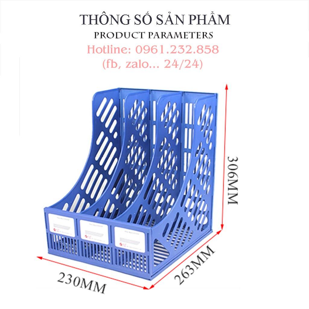 Kệ đựng tài liệu văn phòng, kệ đựng hồ sơ - 3 màu cho bạn lựa chọn