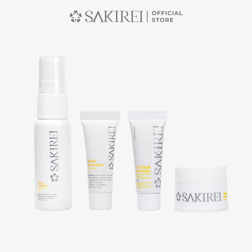 Kem dưỡng ẩm, làm sáng mịn và phục hồi da Sakirei NMN Revitalize Cream 5g