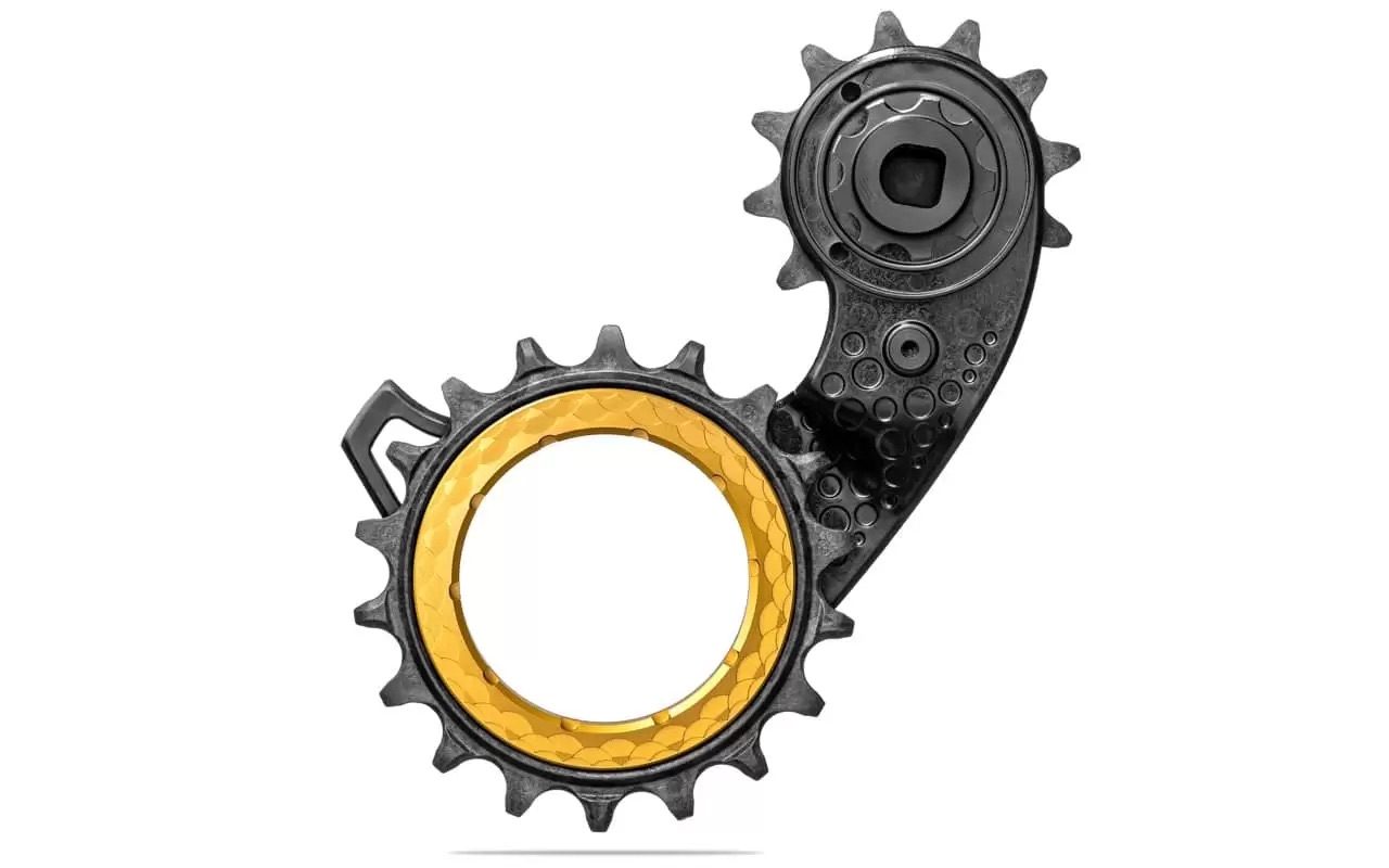 Bánh Xe Đề Xe Đạp Pulley ABL HOLLOWcage Carbon OSPW for SRAM AXS Road 12spd BK