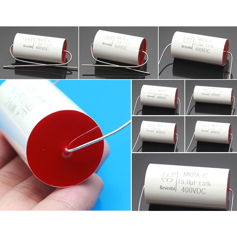1-5 Cái Trục Polypropylene MKP 100V 250V 400V 0.68-20uF HIFI DIY Treble Tụ Loa Còi Xe Ô Tô Bộ Phân Tần Đeo Chéo Màu Sắc: 0.68UF