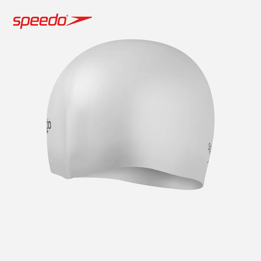 Nón bơi unisex Speedo LONG HAIR CAP AU SILVER - 8-0616814561