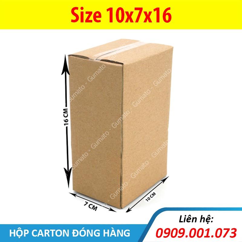 Hộp giấy P15 size 10x7x16 cm, thùng carton gói hàng Everest