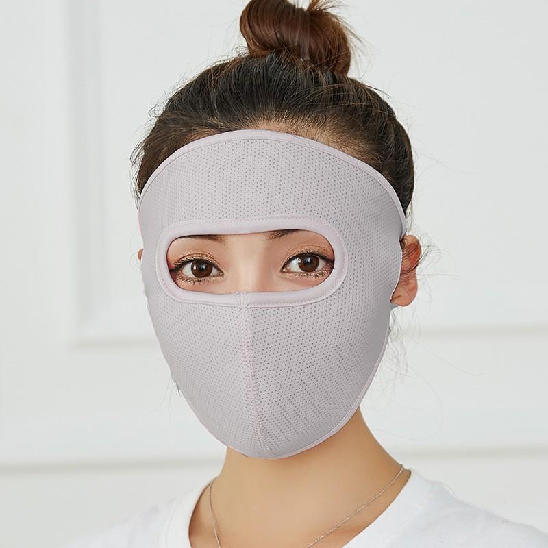 Khẩu trang Ninja 2 lớp vải cotton thông hơi che kín mặt chống nắng chống bụi nam nữ - Khau trang 2 lop