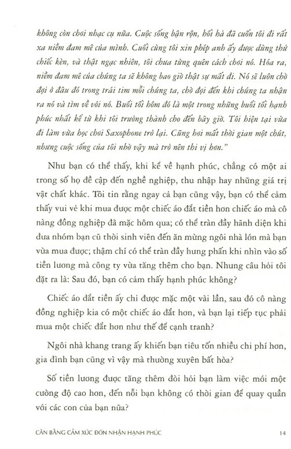Cân Bằng Cảm Xúc - Đón Nhận Hạnh Phúc