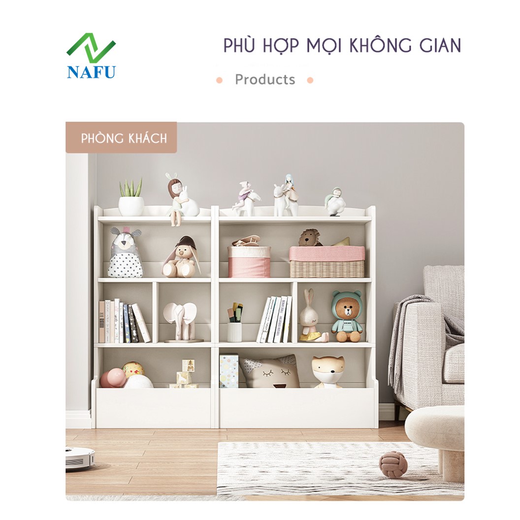 Kệ Sách Cho Bé Chil Shelf, Tủ Để Đồ Chơi Cho Bé Nhỏ Gọn, An Toàn Thân Thiện Tiện Lợi GP158