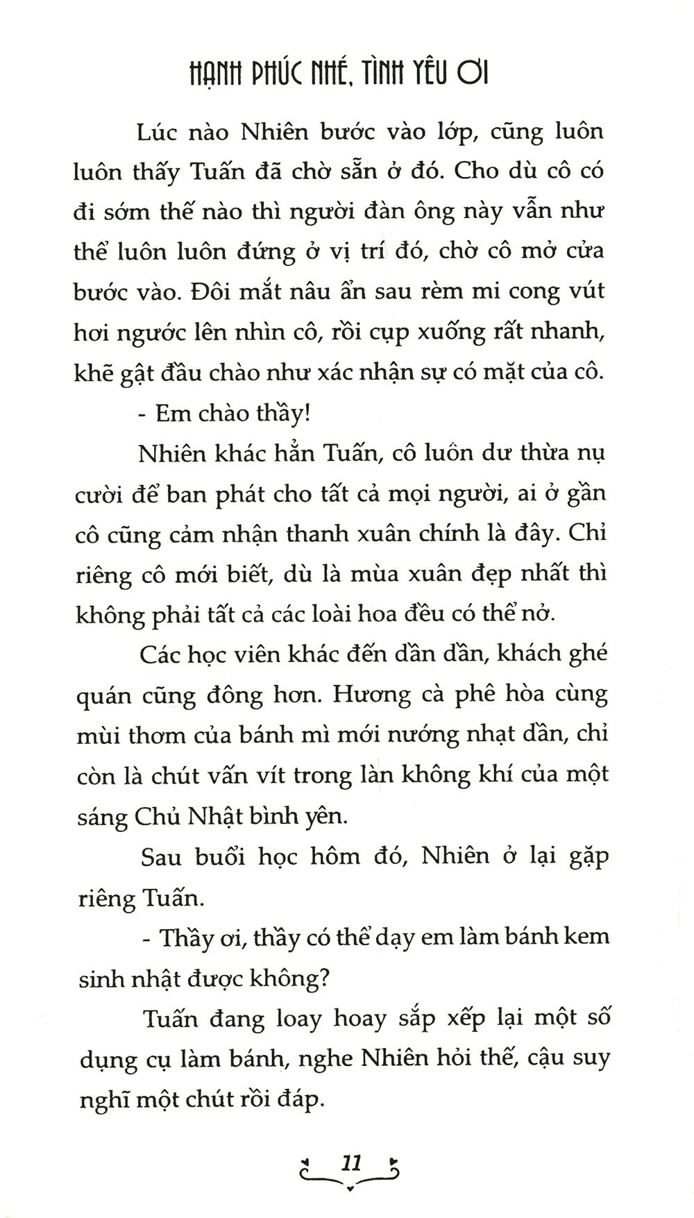 Hạnh Phúc Nhé, Tình Yêu Ơi