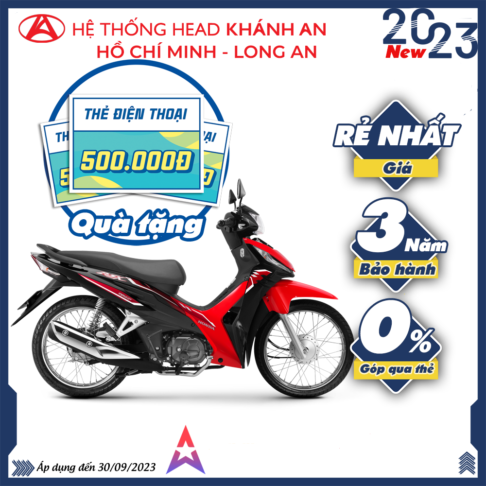 Xe máy Honda Wave RSX 2023 - Phanh Cơ Vành Nan Hoa