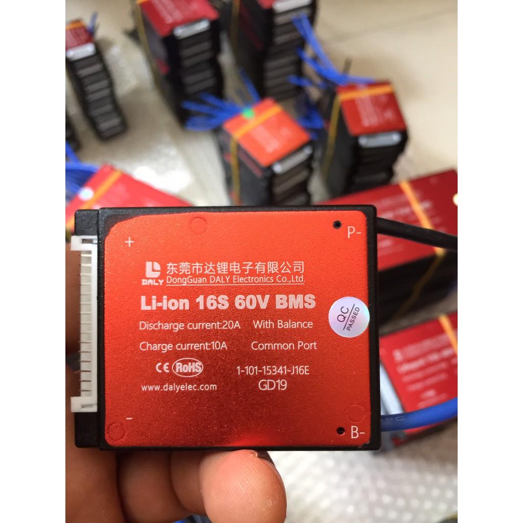 Mạch bảo vệ pin lithium Li On 16S 60V 20A