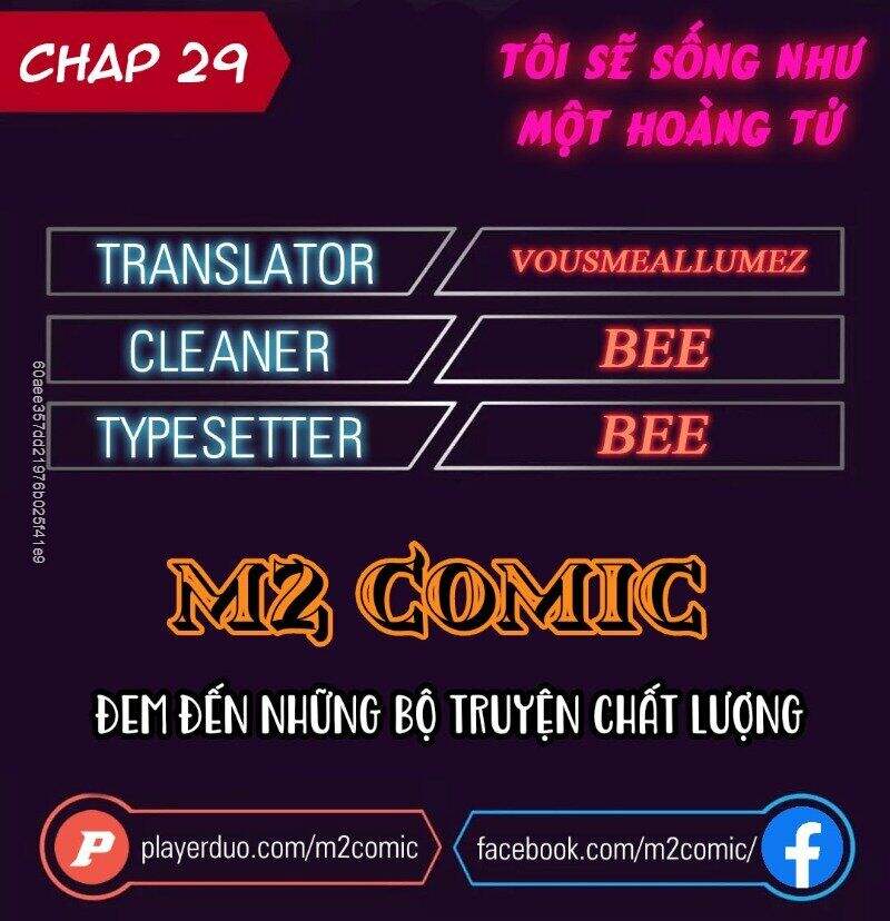 tôi sẽ sống như một hoàng tử chapter 29 2