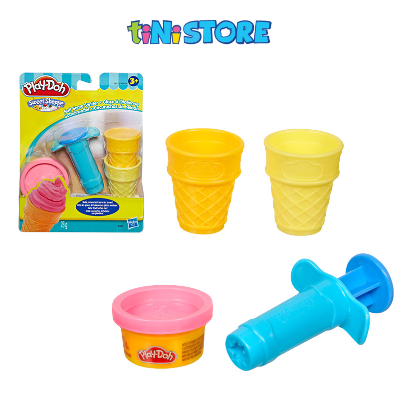 Bộ đồ chơi đất nặn dụng cụ làm kem chocolate Play Doh