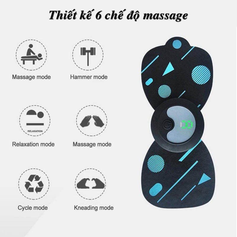 Máy Massage Toàn Thân Nhiều Vùng Cơ Thể Săn Chắc KON Angels Có Remote Điều Khiển