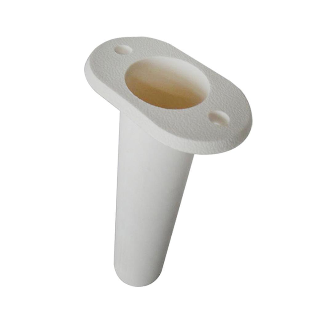 2pcs WHITE Flush mountinging Fishing Rod Holder