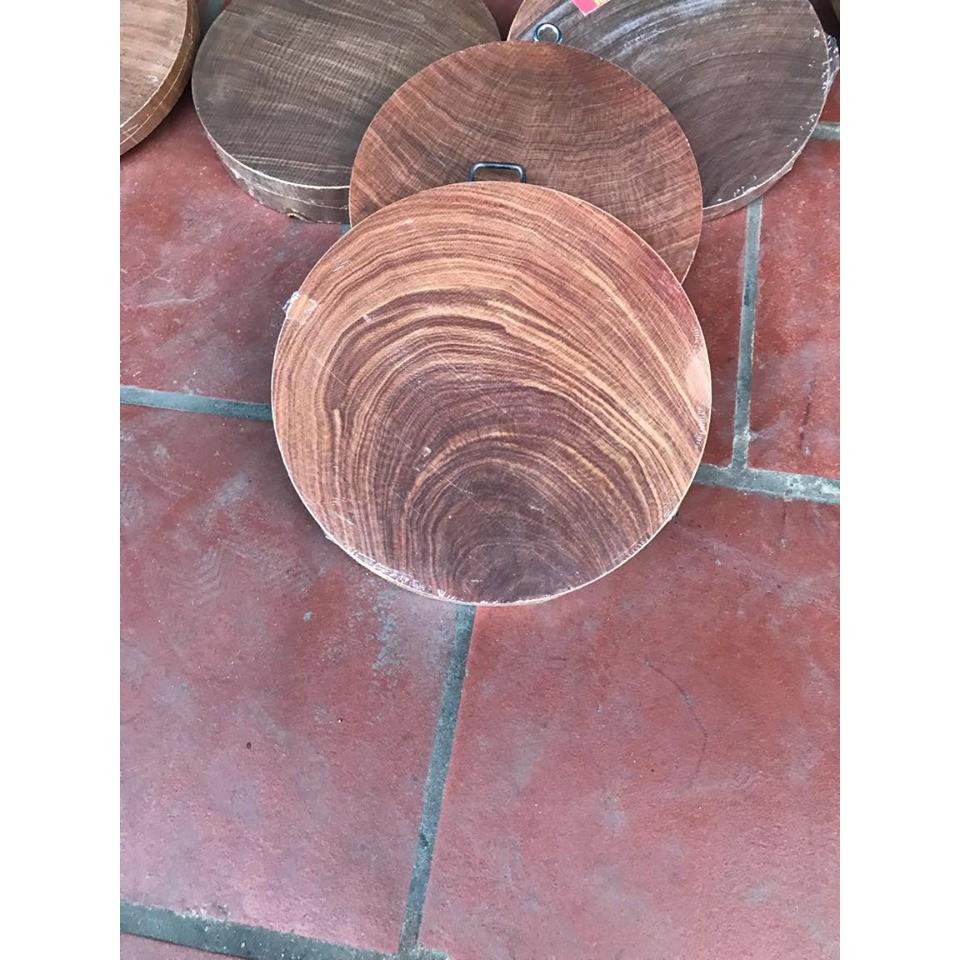 Thớt Nghiến không tâm đường kính 29 - 34cm