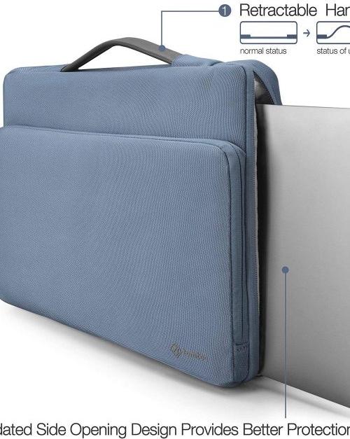 Túi xách chống sốc tomtoc briefcase macbook pro A14 - Hàng Chính Hãng