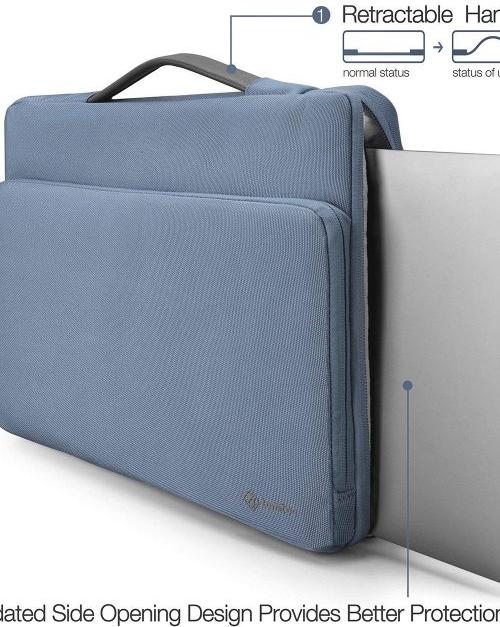 Túi xách chống sốc tomtoc (usa) briefcase  macbook pro A14 - Hàng Chính Hãng