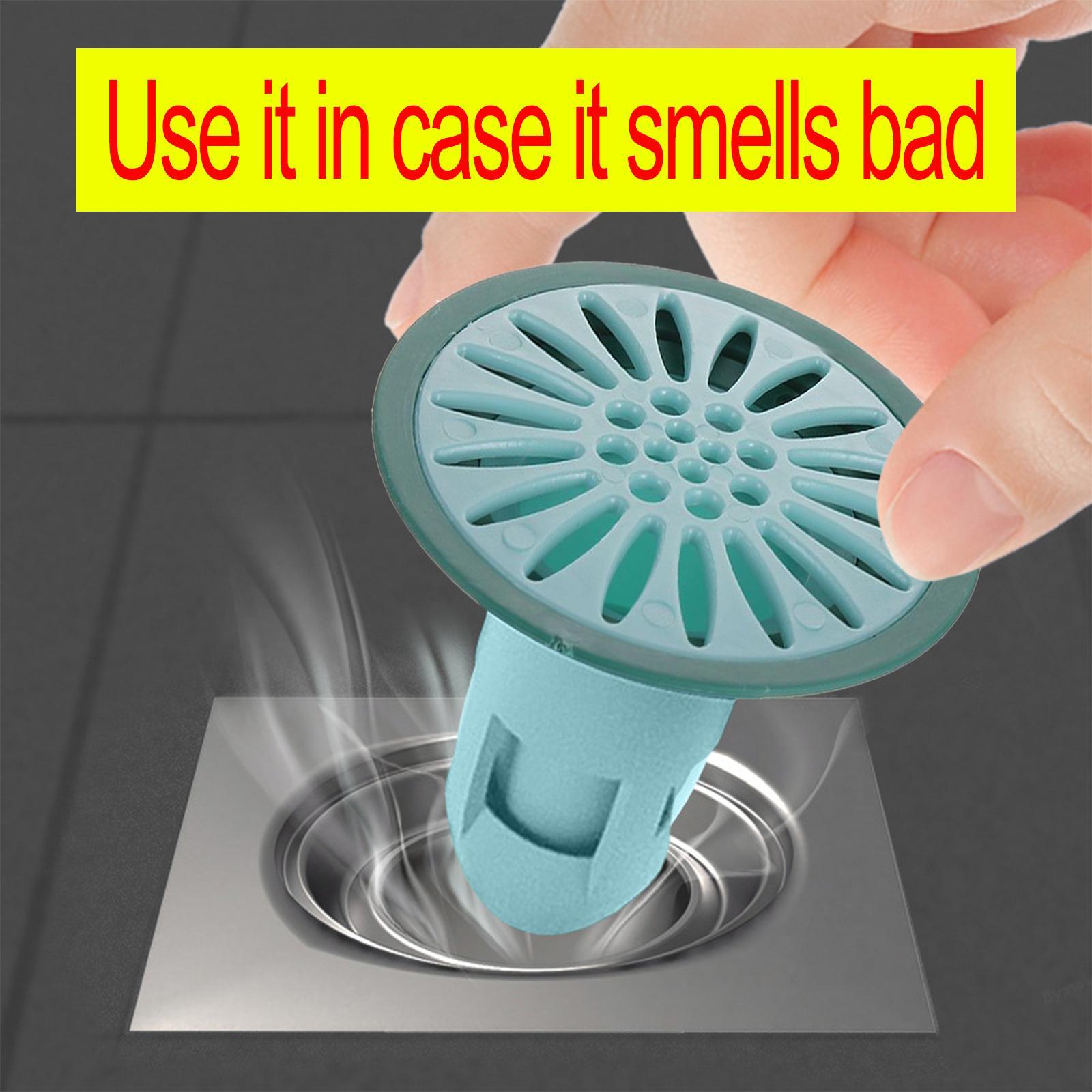 Deodorization Floor Drain Drain Plug Universal Insect Proof Anti Clogging Sewer Sink Strainer Hair Trap for Kitchen Bathroom Toilet