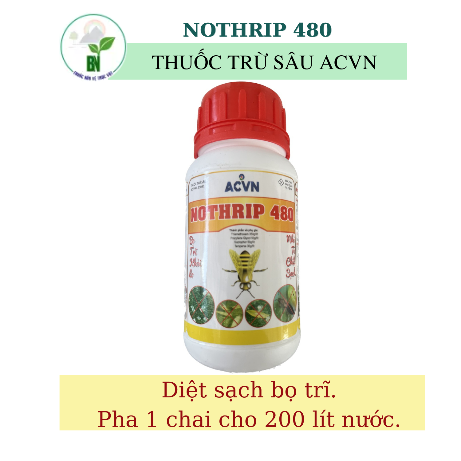 NOTHRIP 480 AVCN - Diệt sạch bọ trĩ