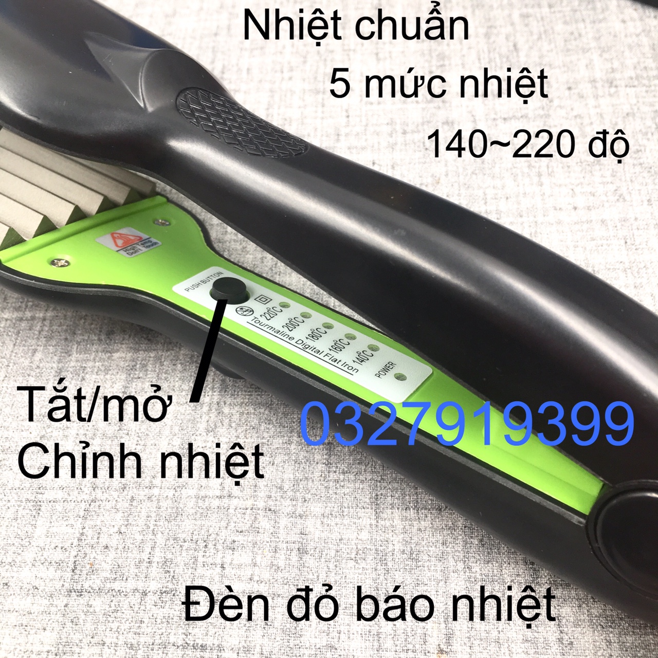 Máy duỗi tóc bản lớn TOKYO 8011 cao cấp