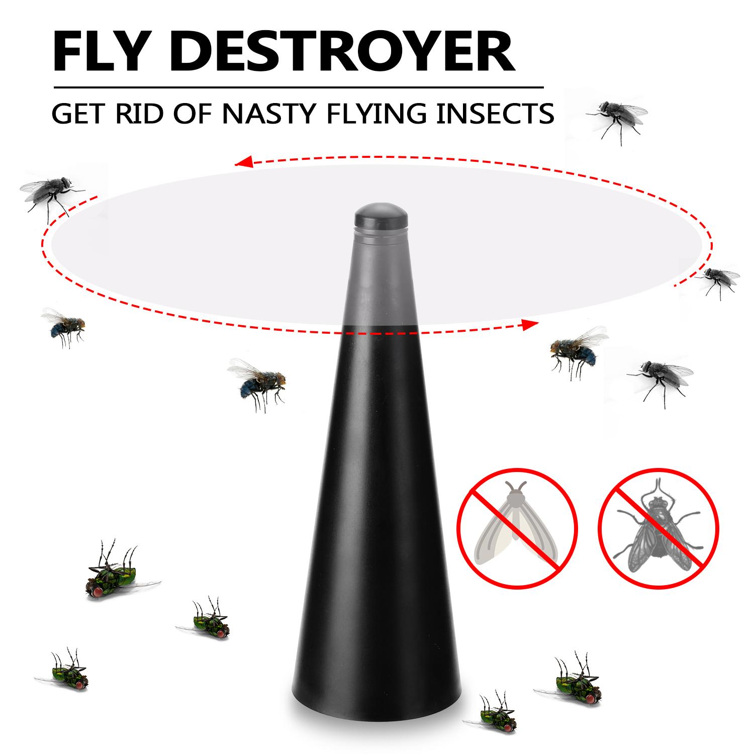Máy Đuổi Ruồi Đa Chức Năng Loại Quạt Xoay 360 °