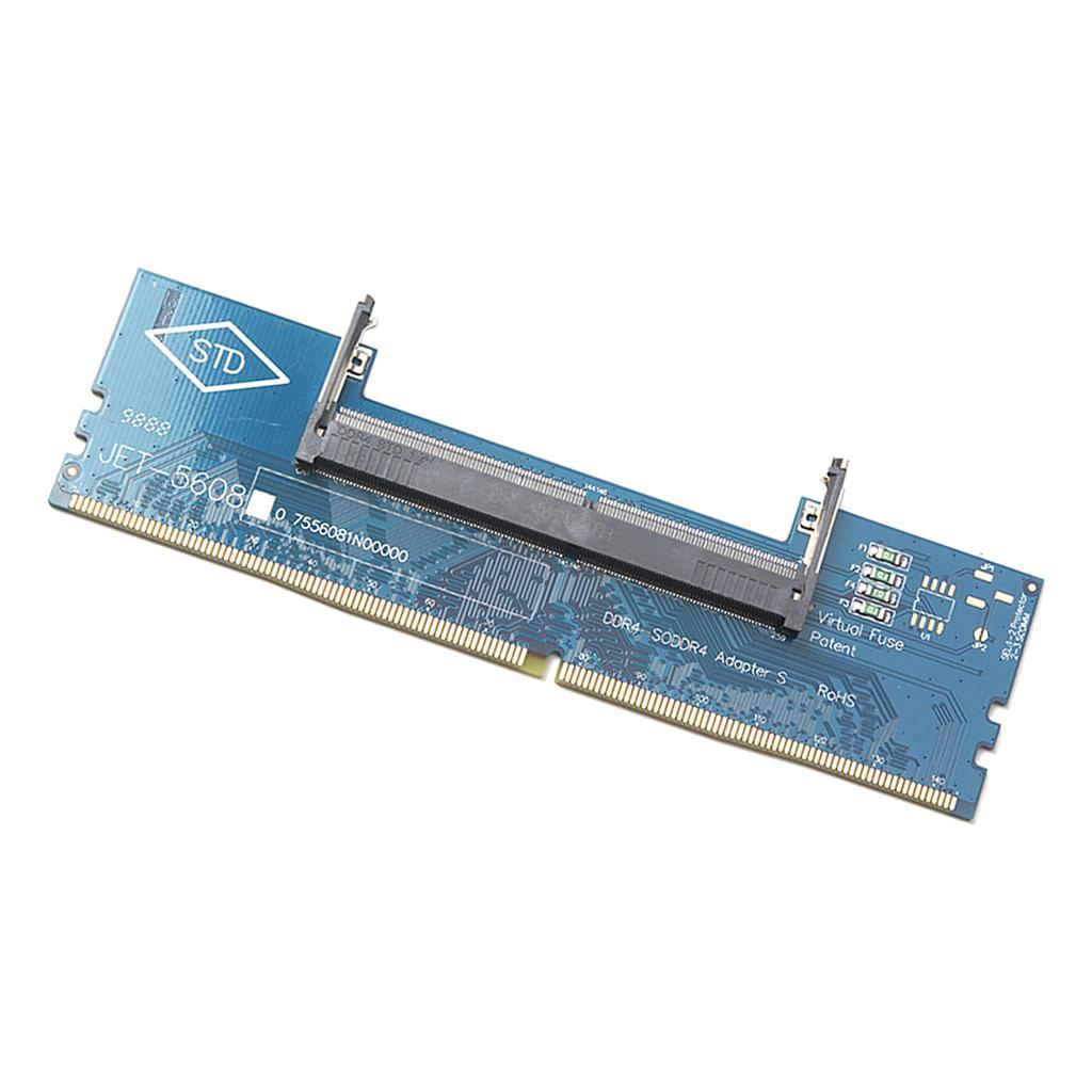 SO      to   DDR4   Memory   Converter ,  Laptop   DDR4   RAM   to   Desktop   Adapter   Card