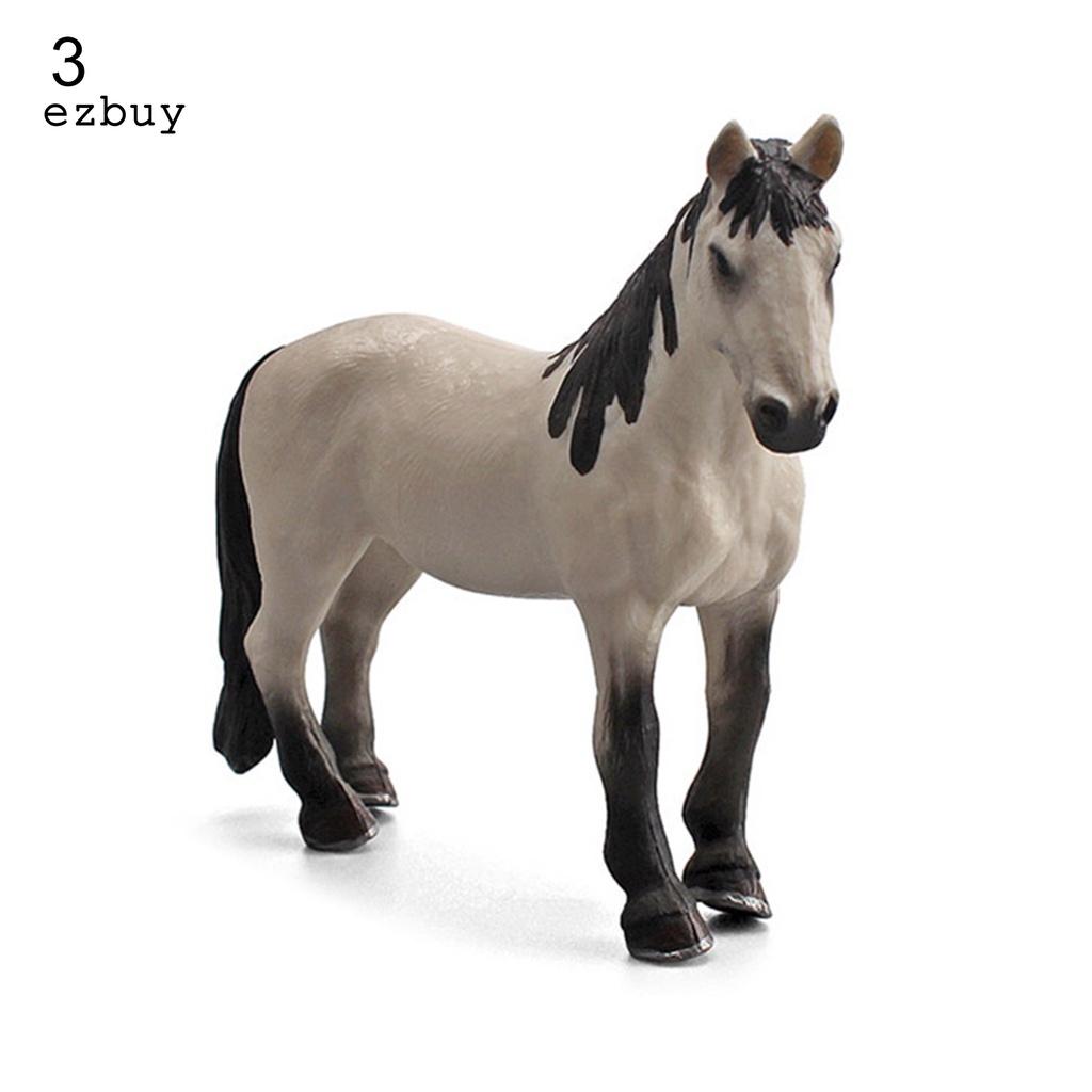 Micro Decor Action Figures Early Educational Horse Model Excellent Craftmanship for Shelf Decor