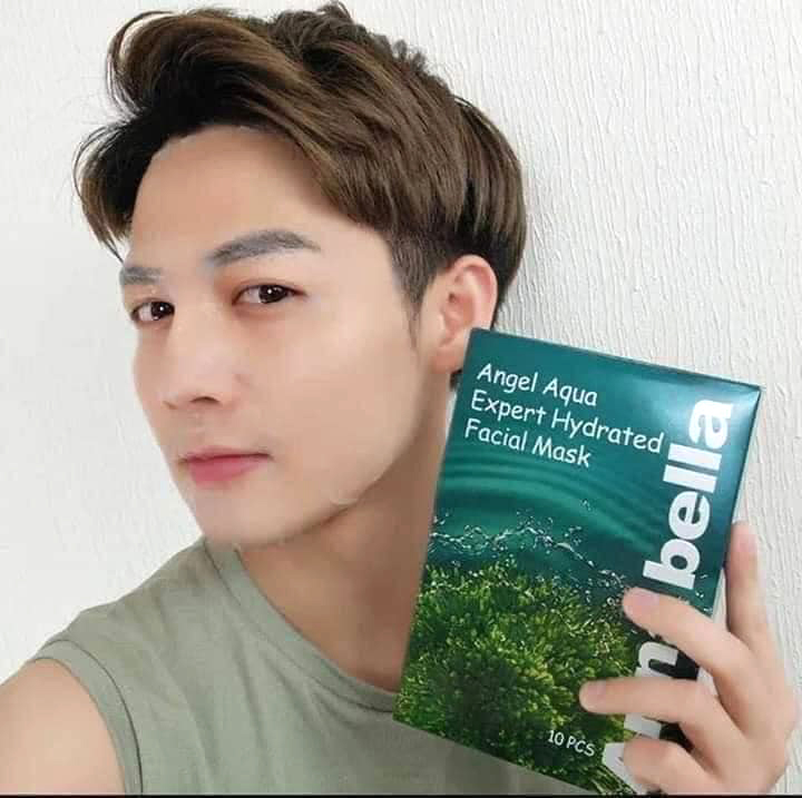 Hộp 10 miếng mặt nạ tảo biển Annabella Facial Mask cấp nước Thái Lan 10x25ml