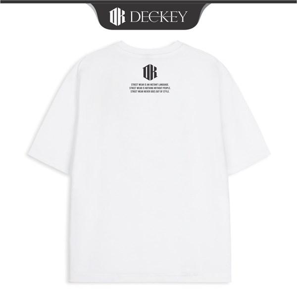 Áo Thun Cotton Unisex Nam Nữ Form Rộng DECKEY COLORFUL