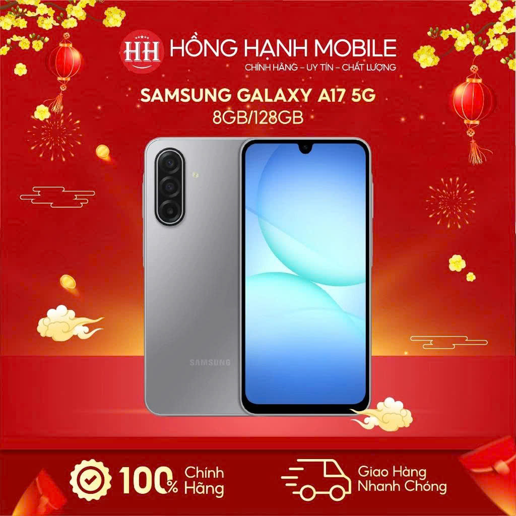 Điện Thoại Samsung Galaxy A17 5G 8GB/128GB - Hàng Chính Hãng