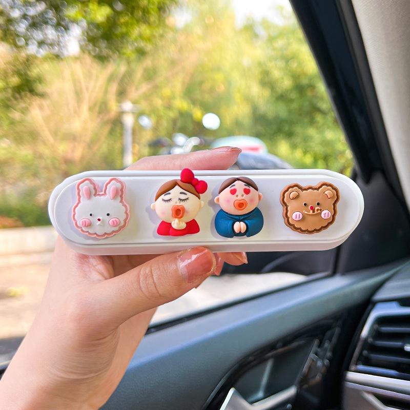 Bảng Số Đậu Xe Tạm Thời Hình Hoạt Hình Dễ Thương