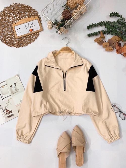 Áo Khoác Nữ Thời Trang Hàn Quốc 2 Lớp Lót Lưới Mịn Cản Gió Thoát Hơi, free size