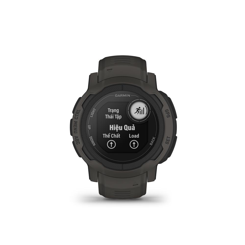 Đồng Hồ Thông Minh Garmin Instinct 2 - Standard Edition (Graphite) - Hàng Chính Hãng