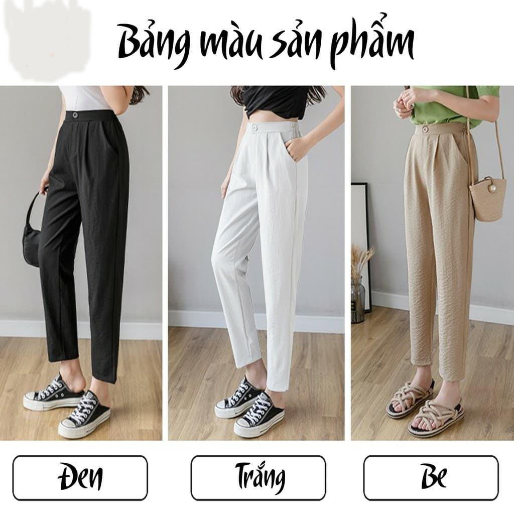 Quần baggy Đũi lưng thun