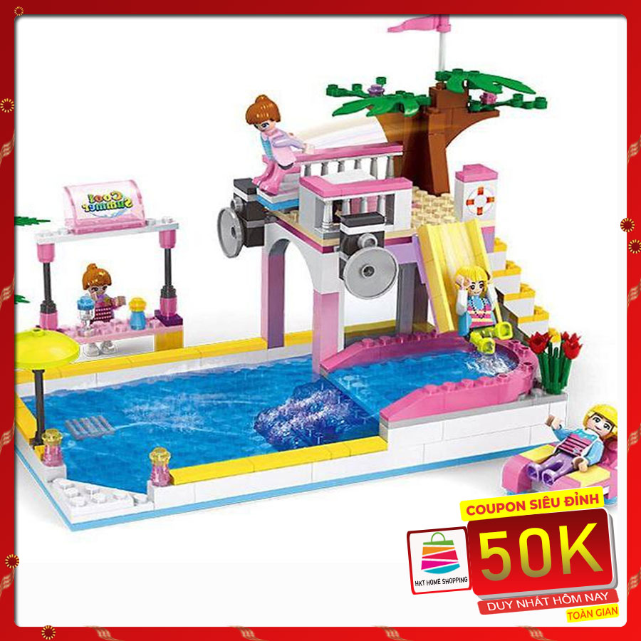 Đồ Chơi Bé Gái Khu Vui Chơi Công Viên Tuổi Thơ 14514 Bằng Nhựa Abs An Toàn